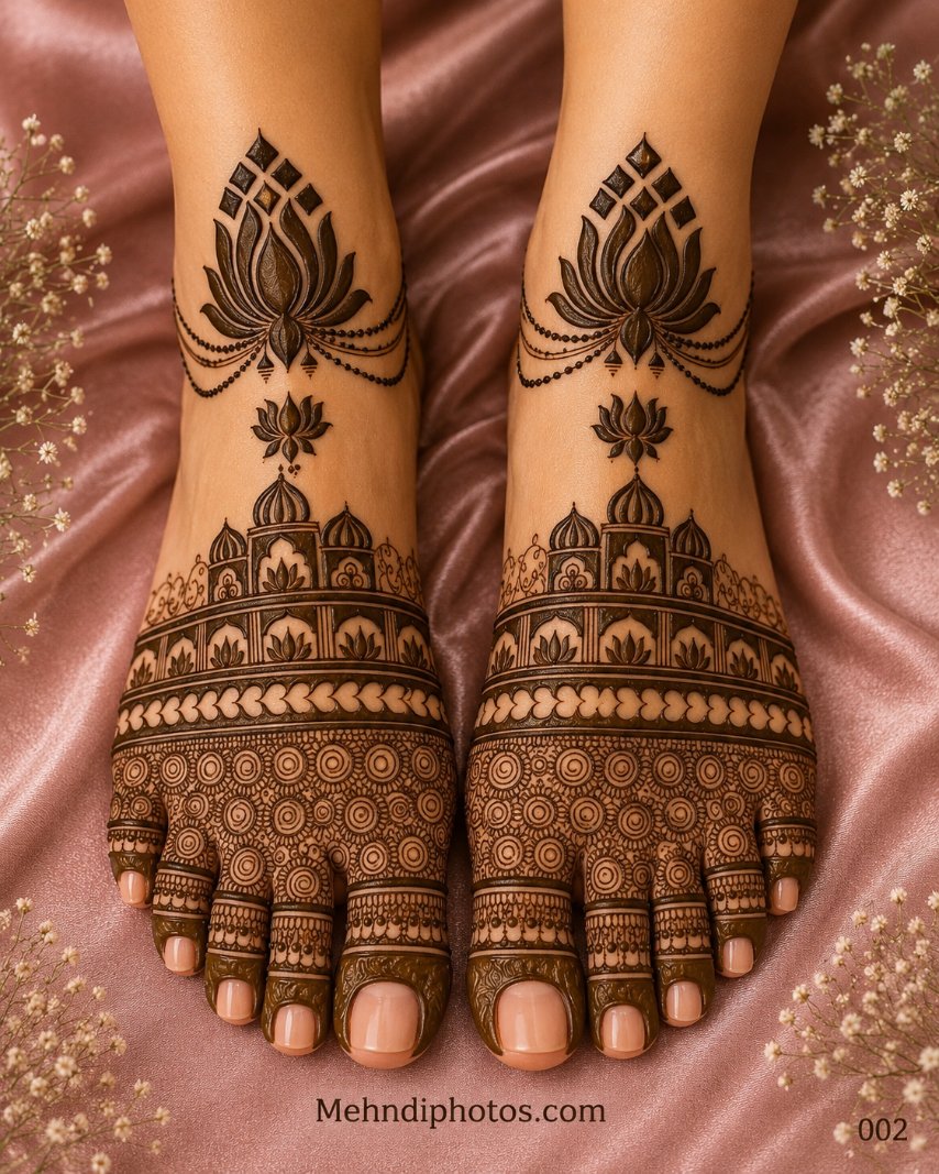 Leg Mehndi